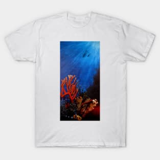 DIVING ON A CORAL REEF IN THE RED SEA T-Shirt